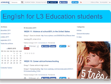 Tablet Screenshot of l3english.canalblog.com