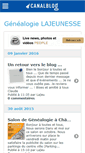 Mobile Screenshot of claudelajeunesse.canalblog.com