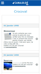 Mobile Screenshot of crocoval.canalblog.com