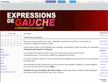 Tablet Screenshot of gaucheafontenay.canalblog.com