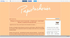 Desktop Screenshot of papistacheries.canalblog.com