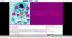 Desktop Screenshot of misskk.canalblog.com