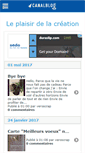 Mobile Screenshot of plaisircreation.canalblog.com