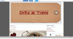 Desktop Screenshot of droledetrame.canalblog.com