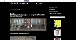 Desktop Screenshot of cecilemorel.canalblog.com