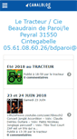 Mobile Screenshot of letracteur.canalblog.com