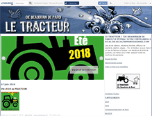 Tablet Screenshot of letracteur.canalblog.com