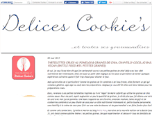 Tablet Screenshot of delicescookies.canalblog.com