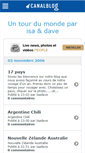 Mobile Screenshot of isadave.canalblog.com