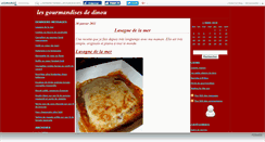 Desktop Screenshot of gourmandisedinou.canalblog.com