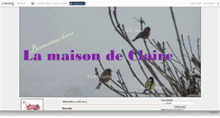 Desktop Screenshot of lamaisondeclaire.canalblog.com