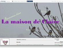 Tablet Screenshot of lamaisondeclaire.canalblog.com