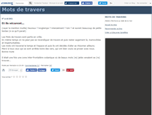 Tablet Screenshot of motsdetravers.canalblog.com