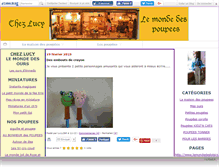 Tablet Screenshot of chezlucy.canalblog.com