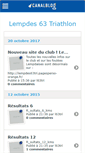 Mobile Screenshot of lempdes63tri.canalblog.com