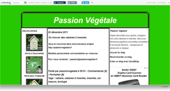 Desktop Screenshot of passionvegetale.canalblog.com