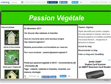 Tablet Screenshot of passionvegetale.canalblog.com