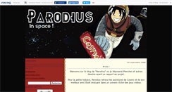 Desktop Screenshot of parodius.canalblog.com