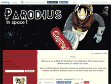 Tablet Screenshot of parodius.canalblog.com
