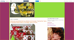 Desktop Screenshot of lincreations.canalblog.com