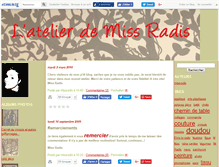 Tablet Screenshot of missradis.canalblog.com