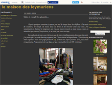 Tablet Screenshot of leymuriens.canalblog.com