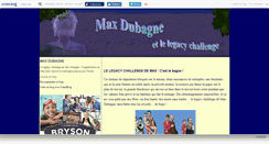 Desktop Screenshot of maxdubagne.canalblog.com