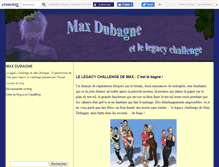Tablet Screenshot of maxdubagne.canalblog.com