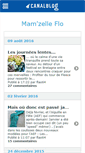 Mobile Screenshot of fantaisiesdeflo.canalblog.com