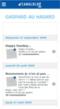 Mobile Screenshot of gaslouauhasard.canalblog.com