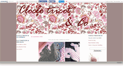 Desktop Screenshot of cloclotricotetco.canalblog.com
