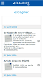 Mobile Screenshot of escagnac.canalblog.com