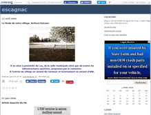 Tablet Screenshot of escagnac.canalblog.com