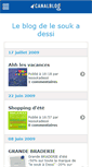 Mobile Screenshot of lesoukadessi.canalblog.com