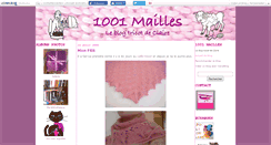 Desktop Screenshot of 1001mailles.canalblog.com