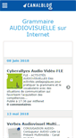 Mobile Screenshot of grammaire.canalblog.com