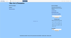 Desktop Screenshot of magalieanoumea.canalblog.com