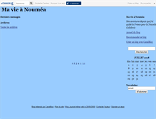 Tablet Screenshot of magalieanoumea.canalblog.com
