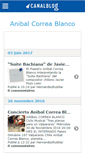 Mobile Screenshot of anibalcorrea.canalblog.com