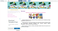 Desktop Screenshot of monsieurbonhomme.canalblog.com