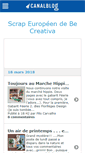 Mobile Screenshot of becreativa.canalblog.com
