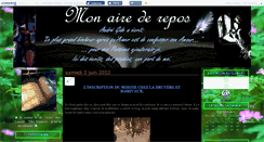 Desktop Screenshot of aire0de0repos.canalblog.com