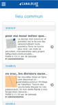 Mobile Screenshot of lieucommun.canalblog.com