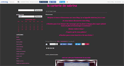 Desktop Screenshot of cartesdesabrina.canalblog.com