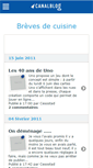 Mobile Screenshot of brevesdecuisine.canalblog.com