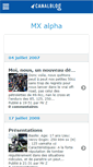 Mobile Screenshot of mxalpha.canalblog.com