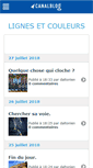 Mobile Screenshot of lignesetcouleurs.canalblog.com
