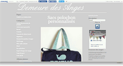 Desktop Screenshot of demeuredesanges.canalblog.com