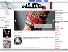 Tablet Screenshot of galateacreations.canalblog.com