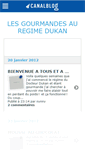 Mobile Screenshot of gourmandukan.canalblog.com